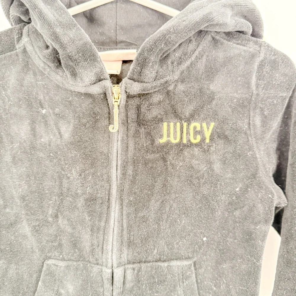 Juicy Couture Kids Black Matching Set